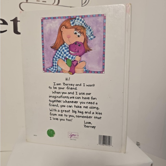 Just imagine with Barney [Jan 01, 1992] Shrode, Mary; Leach, Richard and Euban.. - Picture 2 of 4